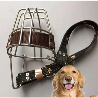 Rọ mõm cho chó,dọ mõm chó 3 kích cỡ - chất liệu inox không rỉ cực bền chắc chắn