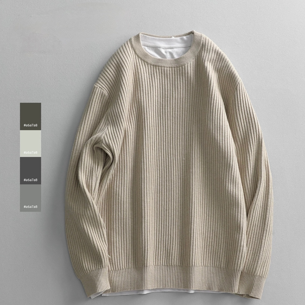 Áo Len ATINO Dáng Fitted – Mềm, Ấm, Co Giãn Nhẹ 5.5073