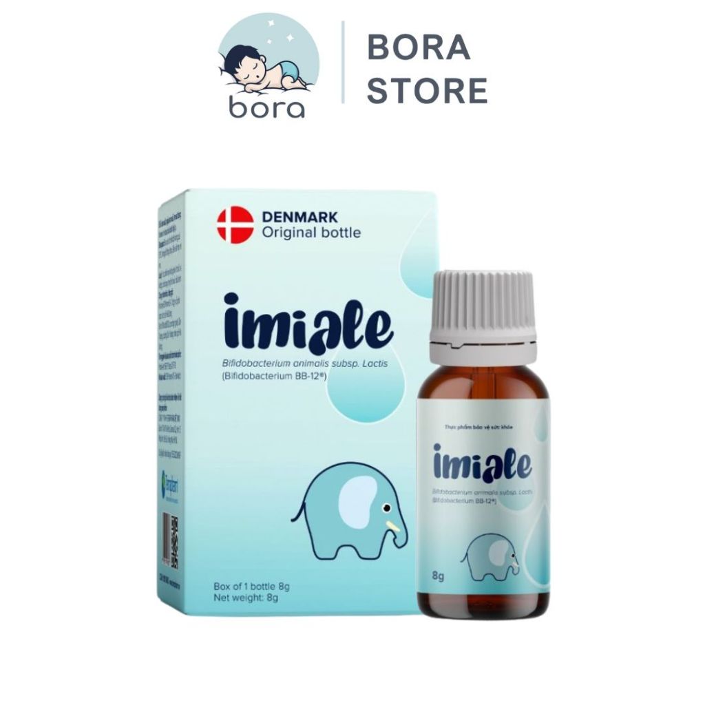 Men vi sinh Imiale Đan Mạch hỗ trợ cải thiện hệ tiêu hóa, tăng sức đề kháng cho bé - 8ml