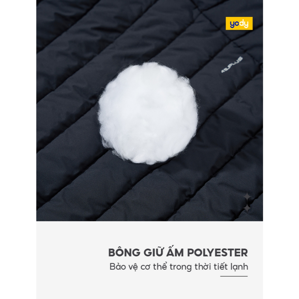  Áo phao nữ YODY 4s Plus siêu ấm siêu nhẹ mũ áo thông minh giấu trong cổ áo WCPJ25F011 | BigBuy360 - bigbuy360.vn