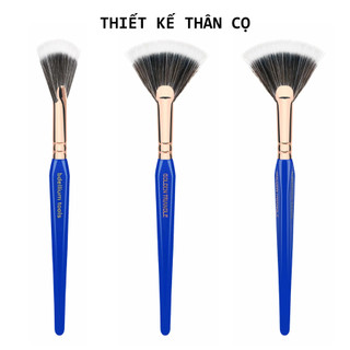 Cọ Trang Điểm Đánh Highlight Fan Bdellium Tools Duet Fiber Fan B925