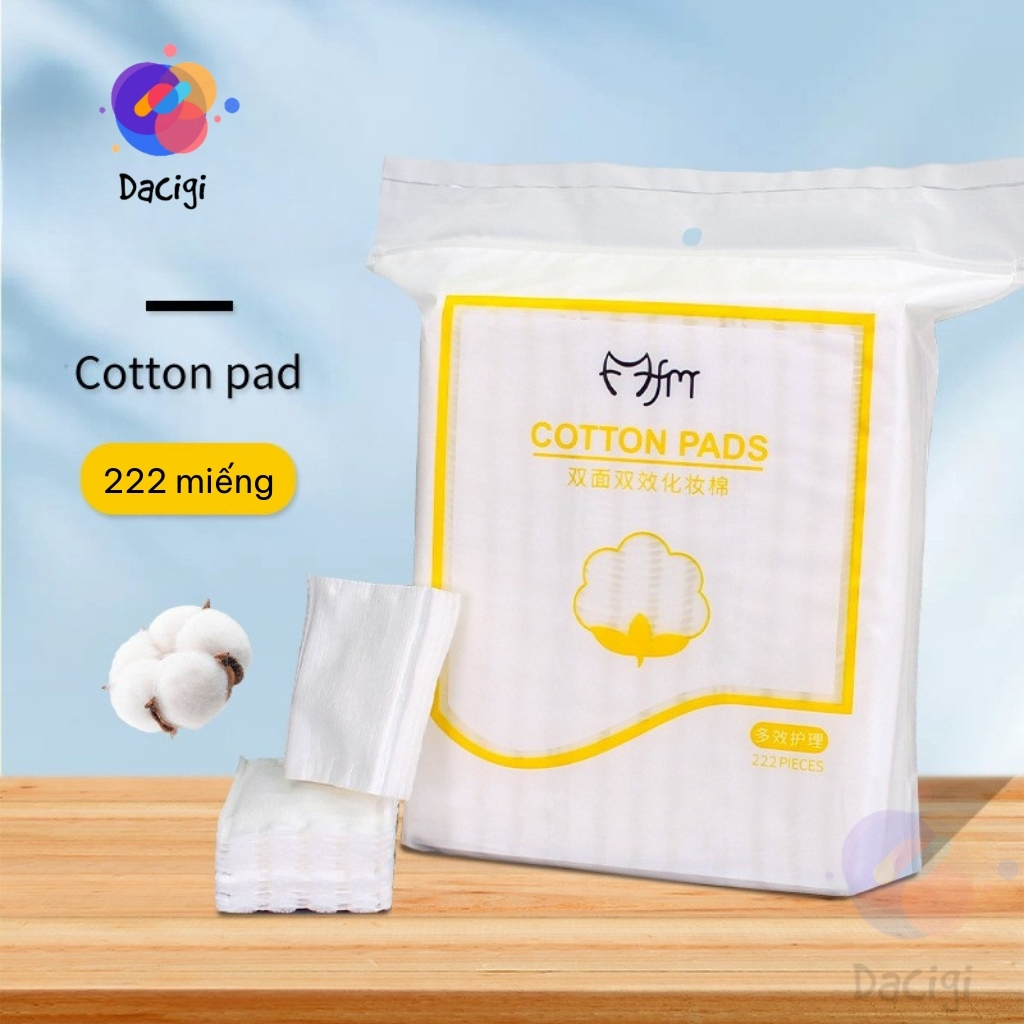 Bông tẩy trang hai mặt đa năng 222 miếng – Cotton Pads Magic Beauty
