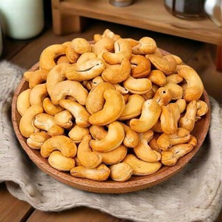  500G Hạt Điều Sấy Nguyên Vị Bóc Vỏ Lụa LÊ THƯ | Rang Mộc Không muối TỐT CHO SỨC KHOẺ 