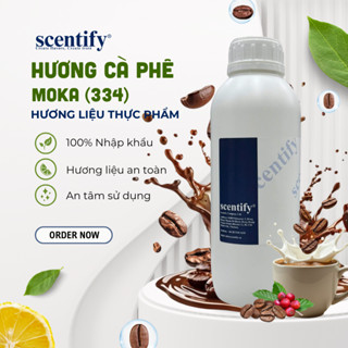 Hương cà phê Moka S5334 1Kg – Hương liệu thực phẩm Scentify | Pha chế làm bánh xuất xứ Indonesia 
