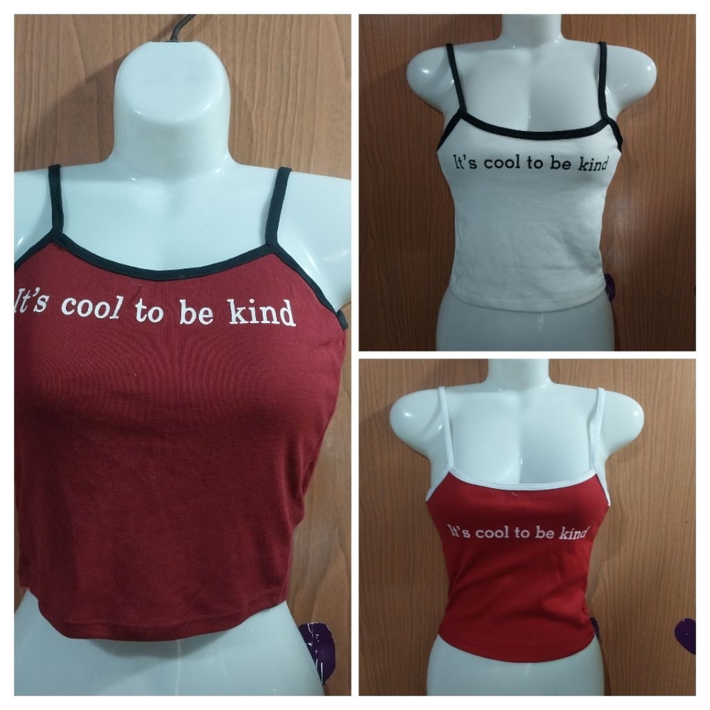 áo nữ 2 dây croptop nhiều mẫu ..New.    M12