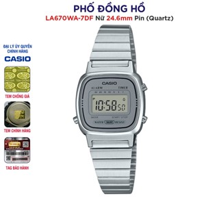 Đồng hồ nữ dây kim loại Casio Anh Khuê LA670WA-7DF Chính Hãng