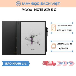  Máy đọc sách và ghi chú màu Boox Note Air 5 C 
