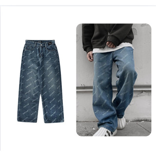  Quần Jeans Typo Odin Club Quần jeans ống rộng nam nữ unisex Local Brand ODIN CLUB 