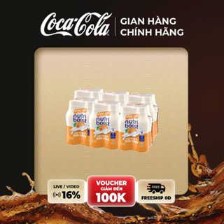  Lốc 24 Chai Thức Uống từ Sữa Chua Nutriboost Vị Cam 170ml Chai Coca-Cola Official Store SALE BLACK FRIDAY_SP 