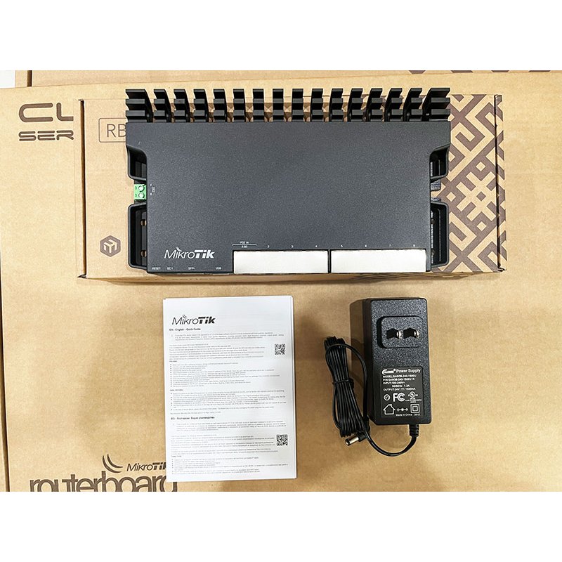 (Tặng quà 0Đ) Router MikroTik RB5009UG+S+IN – 7 Cổng 1G + 1 Cổng 2.5G + 1 SFP+ 10G Chính Hãng