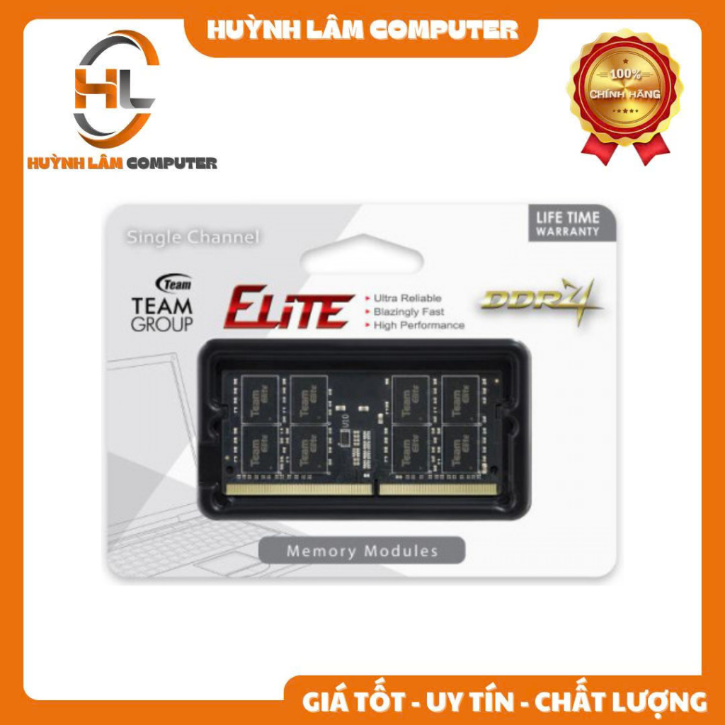 RAM Laptop TeamGroup Elite 8GB 3200Mhz - Chính hãng