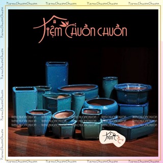  Chậu gốm Tử Sa men Hỏa Biến Bát Tràng trồng cây bonsai cây sen đá xương rồng |  Tiệm Chuồn Chuồn 