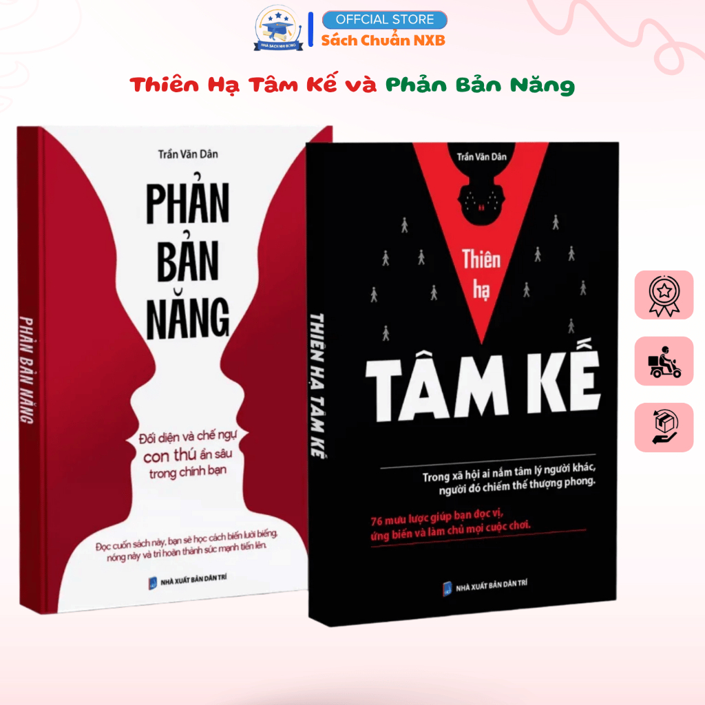 Sách - Combo 2 Cuốn – Thiên Hạ Tâm Kế và Phản Bản Năng