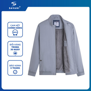  Áo Khoác Gió Lót Lông SAVANI Áo Khoác Gió Cổ Cao Có Túi Hai Bên Cao Cấp MAG027W4 