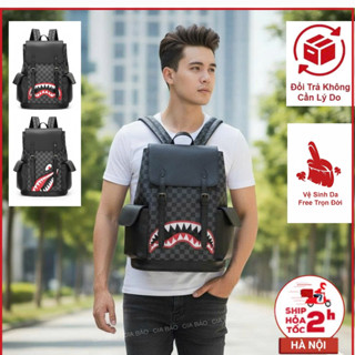  Cặp da nam nữ đi học Ulzzang basic chống nước balo du lịch Unisex Hàn Quốc đựng laptop sách cho học sinh sinh viên. 