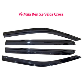Bộ vè che mưa đen xe Veloz Cross đời 2022 tới 2025