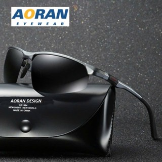 Kính Râm Nam Thời Trang Phân Cực Chống Lóa AORAN 3121 Cao Cấp Kiểu Dáng Phi Công (Bảo Hành 12 tháng)