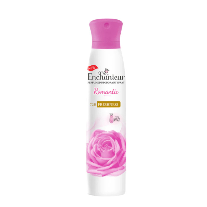 Xịt khử mùi Enchanteur Romantic 150ml