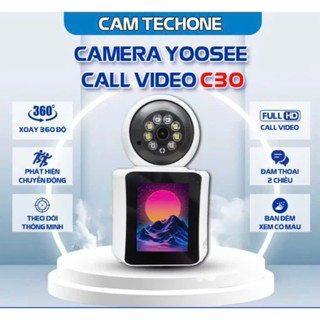  Camera Call Video Tích Hợp Màn Hình Lớn ,Gọi Video Call ,Siêu Nét 2K,Hồng Ngoại Đêm 