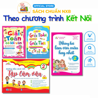 Sách - Combo 4 quyển Những Bài Văn Mẫu Hay Nhất, Để Giỏi Toán Bé Phải Giỏi Tính, Tập làm văn  Và Giải Toán Lời Văn Lớp 2