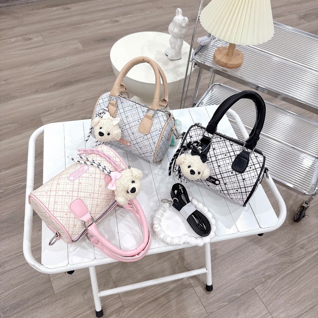 Túi đeo chéo nữ thời trang, chất da PU mềm, phù hợp mọi outfit PK200...