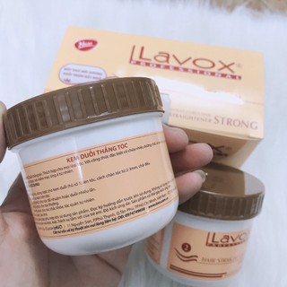 Combo Thuốc Ép Tóc Thẳng Lavox 500mlx2 và Chổi Nhuộm Tóc
