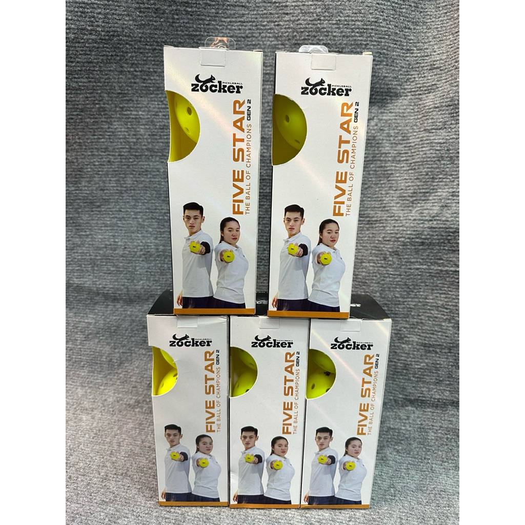 Bóng Pickleball thi đấu  Zocker Five star Gen 2