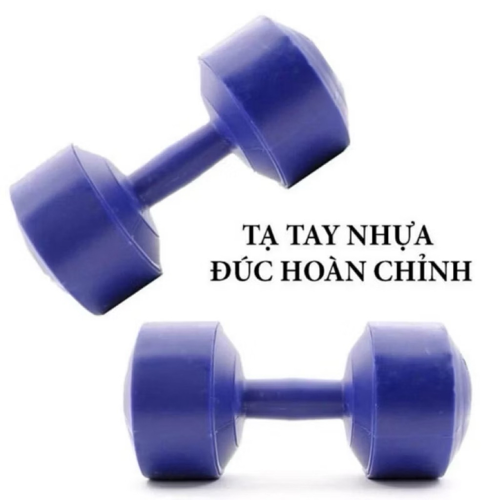 TẠ NHỮA 1 CỤC 1kg 2kg 3kg 4kg 5kg 8kg 10kg