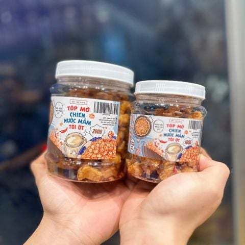 Tóp Mỡ Chiên Nước Mắm - Ăn Vặt Chú Mạnh