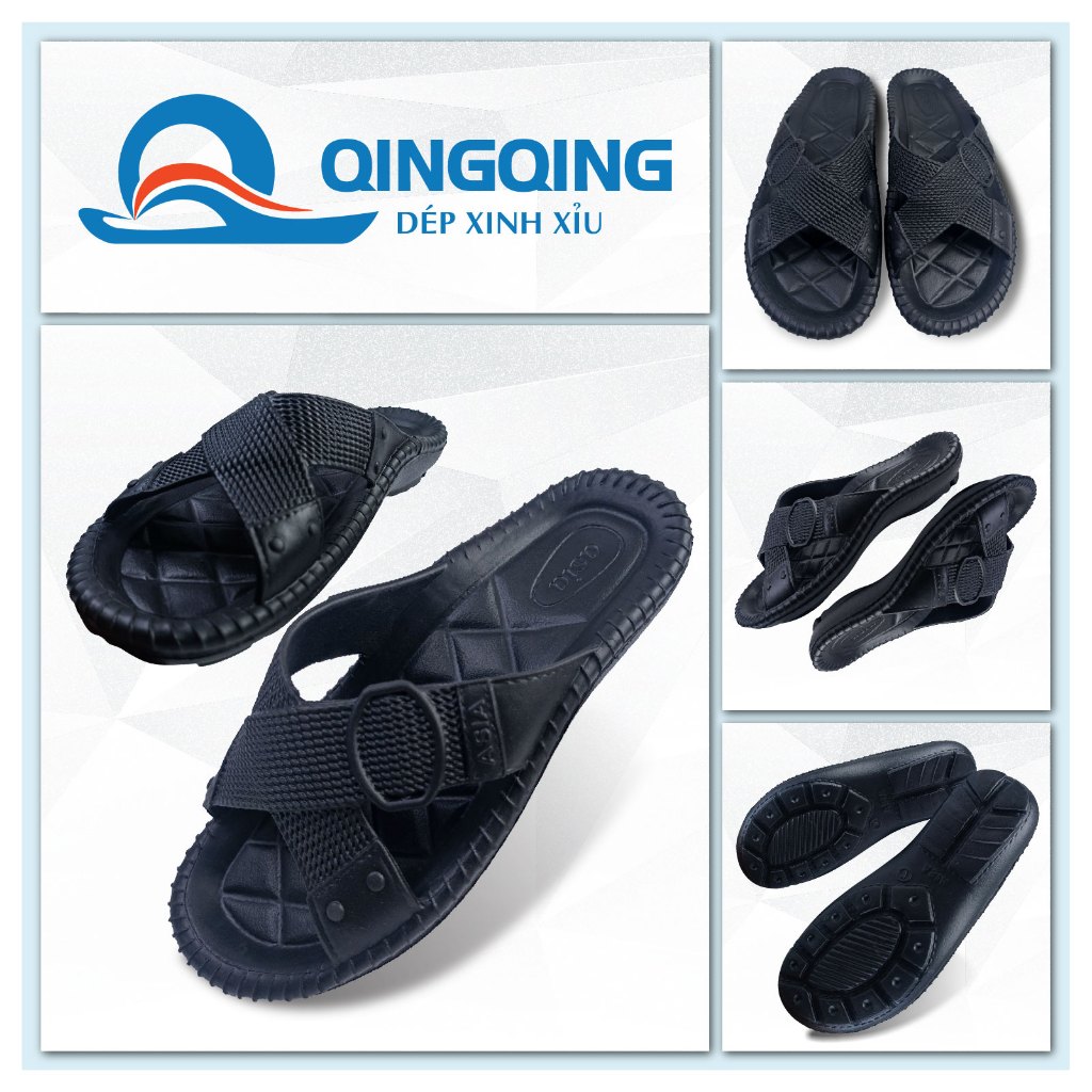 [Mã FATREND0911 giảm đến 30k tối đa 99k] Dép quai chéo,dép nam nữ ASIA siêu nhẹ-DME160