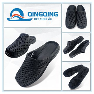  Dép tổ ong ASIA bít đầu hàng siêu nhẹ đế giày 3cm siêu bền thoáng khí -DME378 