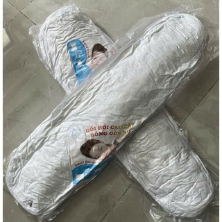  Ruột Gối Ôm Dài Ép Hơi Bông Gòn Size 35 x 100cm Có Khoá Kéo vỏ gối ôm mẫu ngẫu nhiên 