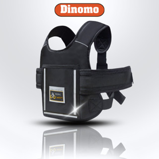 Đai Đi Xe Máy DINOMO Cao Cấp Cho Trẻ 2-12 Tuổi, Có Dải Phản Quang, Túi Đựng Đồ, Đệm Lưới Thoáng Khí