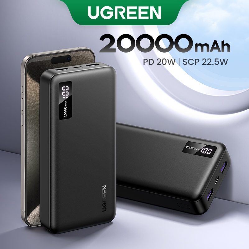 【Pin Sạc Dự Phòng Có Thể Đặt Hàng】Sạc dự phòng  UGREEN 20000mAh/10000mAh PD20W Sạc nhanh cho điện th