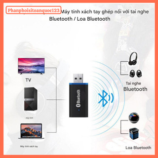 USB Bluetooth HJX 001 – Cắm Loa Biến Loa Thường Thành Loa Bluetooth – Kết Nối Không Dây 10m