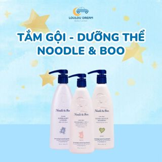  Sữa tắm Noodle Boo 2in1 Mỹ an toàn và lành tính cho bé từ sơ sinh dầu gội dưỡng thể 