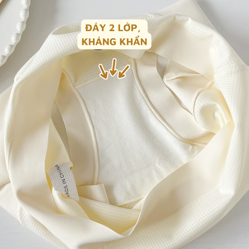Quần Lót Nữ Đúc Su Cao Cấp Có Lỗ Thoáng Khí, Quần Chip Nữ Cạp Vừa Ôm Dáng Không Lộ Viền L718 | BigBuy360 - bigbuy360.vn