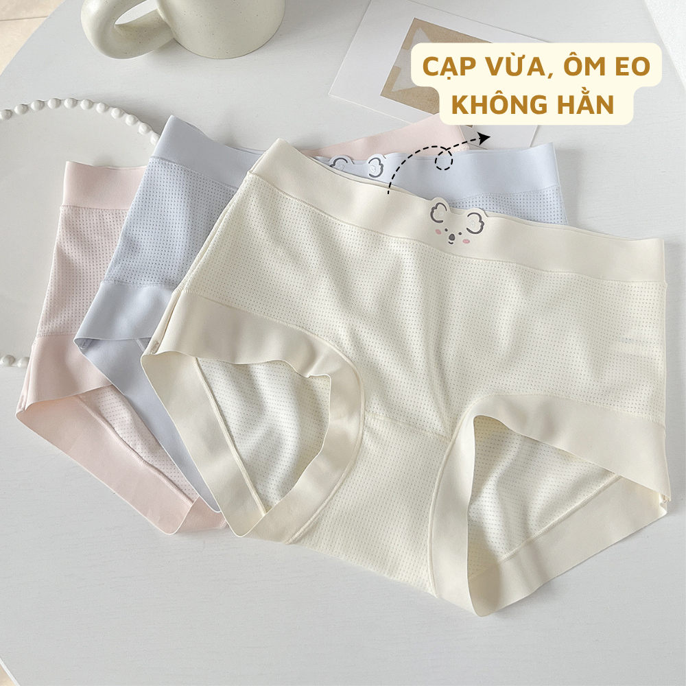 Quần Lót Nữ Đúc Su Cao Cấp Có Lỗ Thoáng Khí, Quần Chip Nữ Cạp Vừa Ôm Dáng Không Lộ Viền L718 | BigBuy360 - bigbuy360.vn