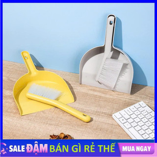 Bộ Chổi Xẻng Quét Bụi Vệ Sinh Mini Bộ Chổi Và Ki Hót Rác Mini Loại 26cm Vệ Sinh Bàn Thờ Tiện Lợi #