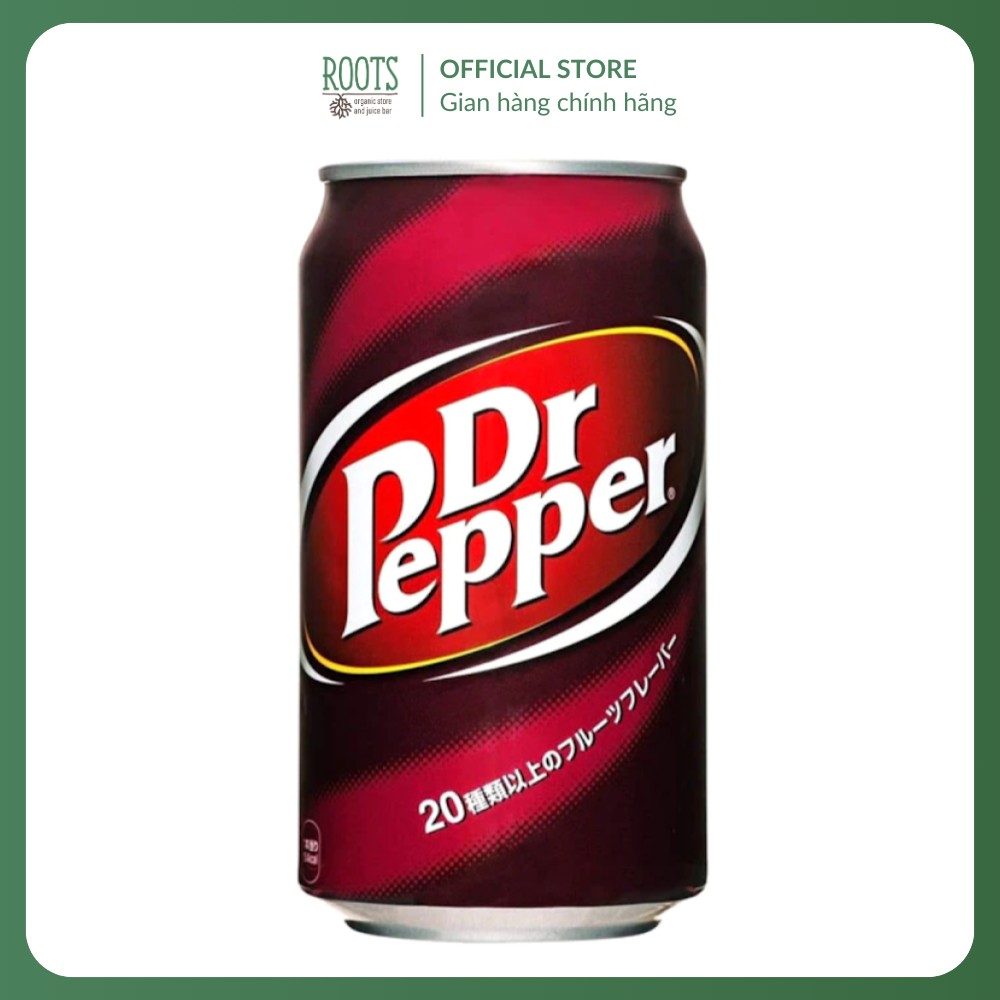 (Ship hỏa tốc) DR PEPPER - Nước Ngọt Có Ga, Carbonated Soft Drink, Original (350ml)
