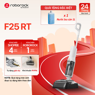  Máy Hút Bụi Cầm Tay Không Dây Roborock F25 RT Chính Hãng | Tự Động Giặt Sấy Con Lăn 