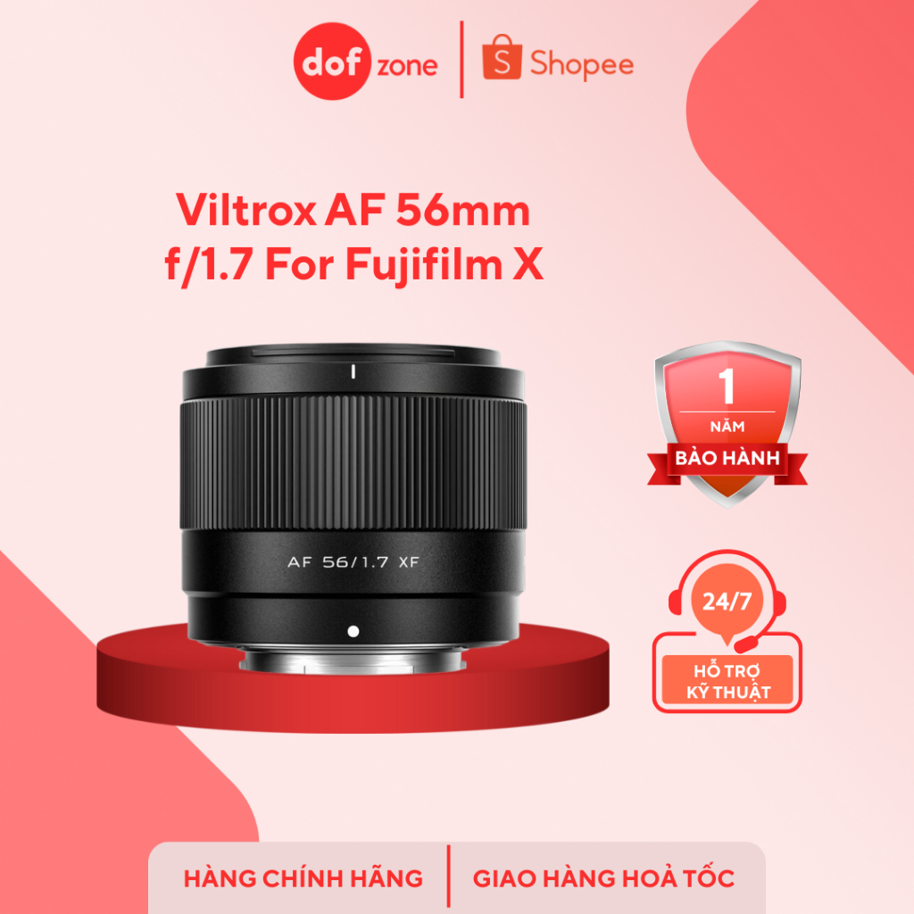 Viltrox AF 56mm f/1.7 For Fujifilm X | Chính Hãng