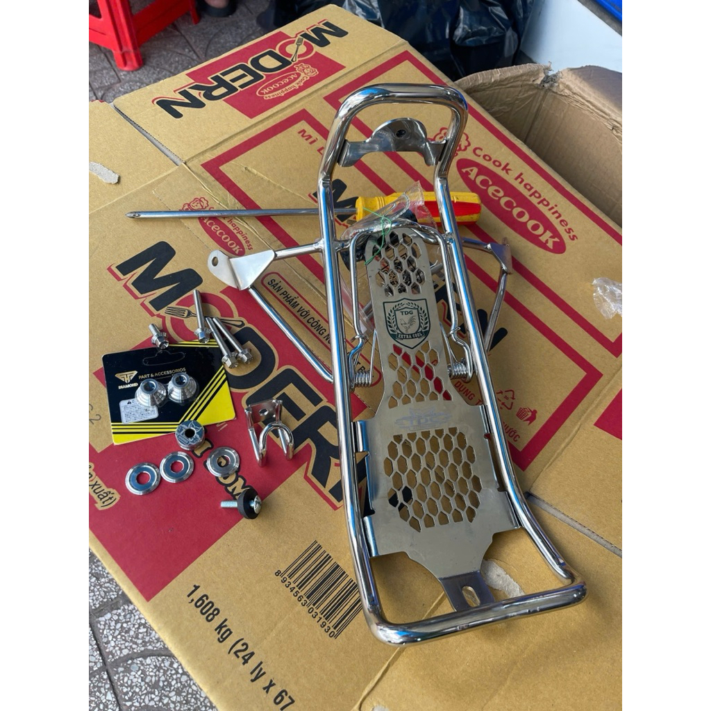 Baga Future led 2018-202612li  mẫu extracoll v2 hàng inox 304 phối lưới cnc