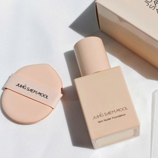  Kem nền JUNG SAEM MOOL Skin Nuder Foundation Che Phủ Tự Nhiên 30ml 