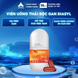 Combo hỗ trợ tăng tuần hoàn não, giải độc và phục hồi chức năng gan GABAFIX softcap và Diasyl
