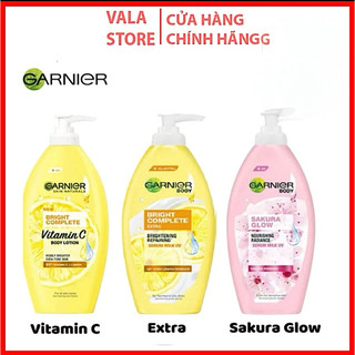   Chuẩn Thái  Sữa dưỡng thể trắng da Garnier Body Bright Extra lotion cấp ẩm dưỡng trắng da chuyên sâu 400ml 