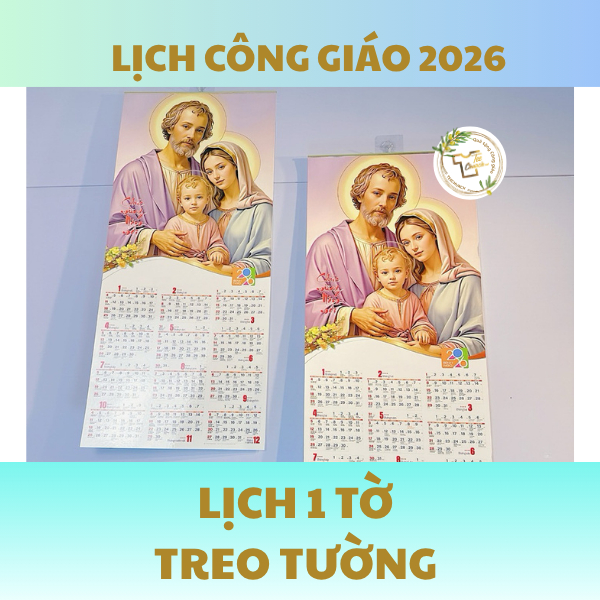 LỊCH 1 TỜ- 𝐋𝐈̣𝐂𝐇 𝐂𝐎̂𝐍𝐆 𝐆𝐈𝐀́𝐎 2026