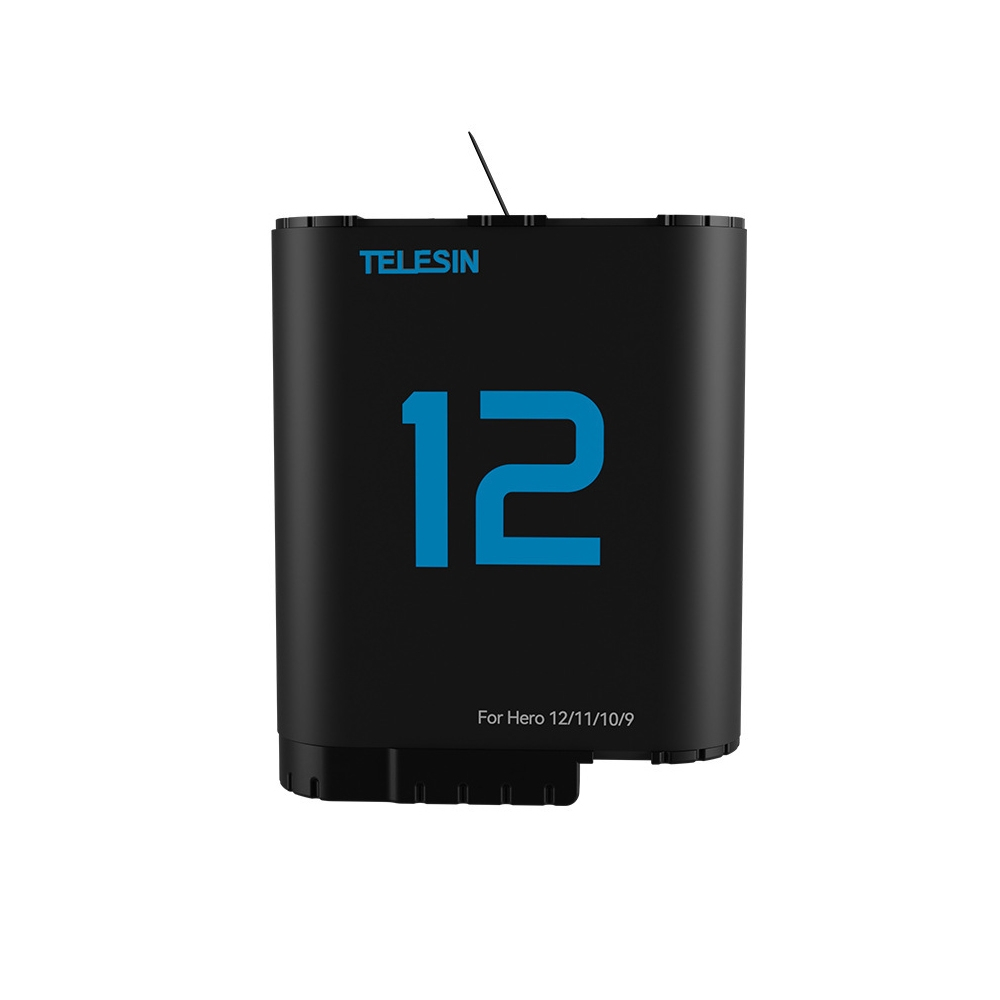 PIN GOPRO 12 / 11 / 10 / 9 / 8 / 7 / 6 TELESIN CHÍNH HÃNG