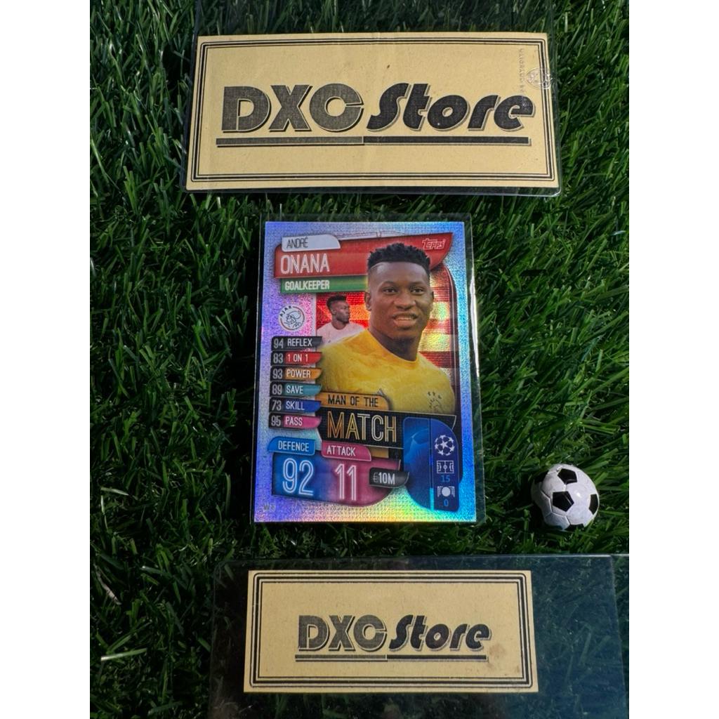 [ CHÍNH HÃNG ] - MAN OF THE MATCH - TOPPS MATCH ATTAX 2020 - ANDRE ONANA (AJAX)