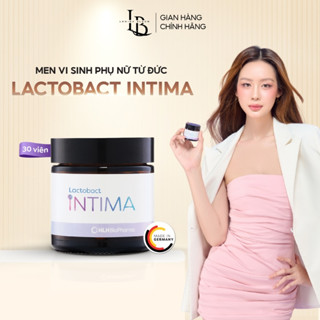  Viên uống Lactobact Intima – Men Vi Sinh Phụ Khoa Đức Cranberry D-Mannose hộp 30 Viên. 